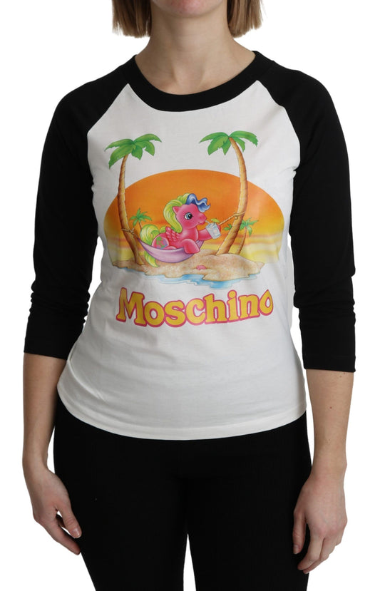 Moschino Chic My Little Pony Crew Neck Cotton Top