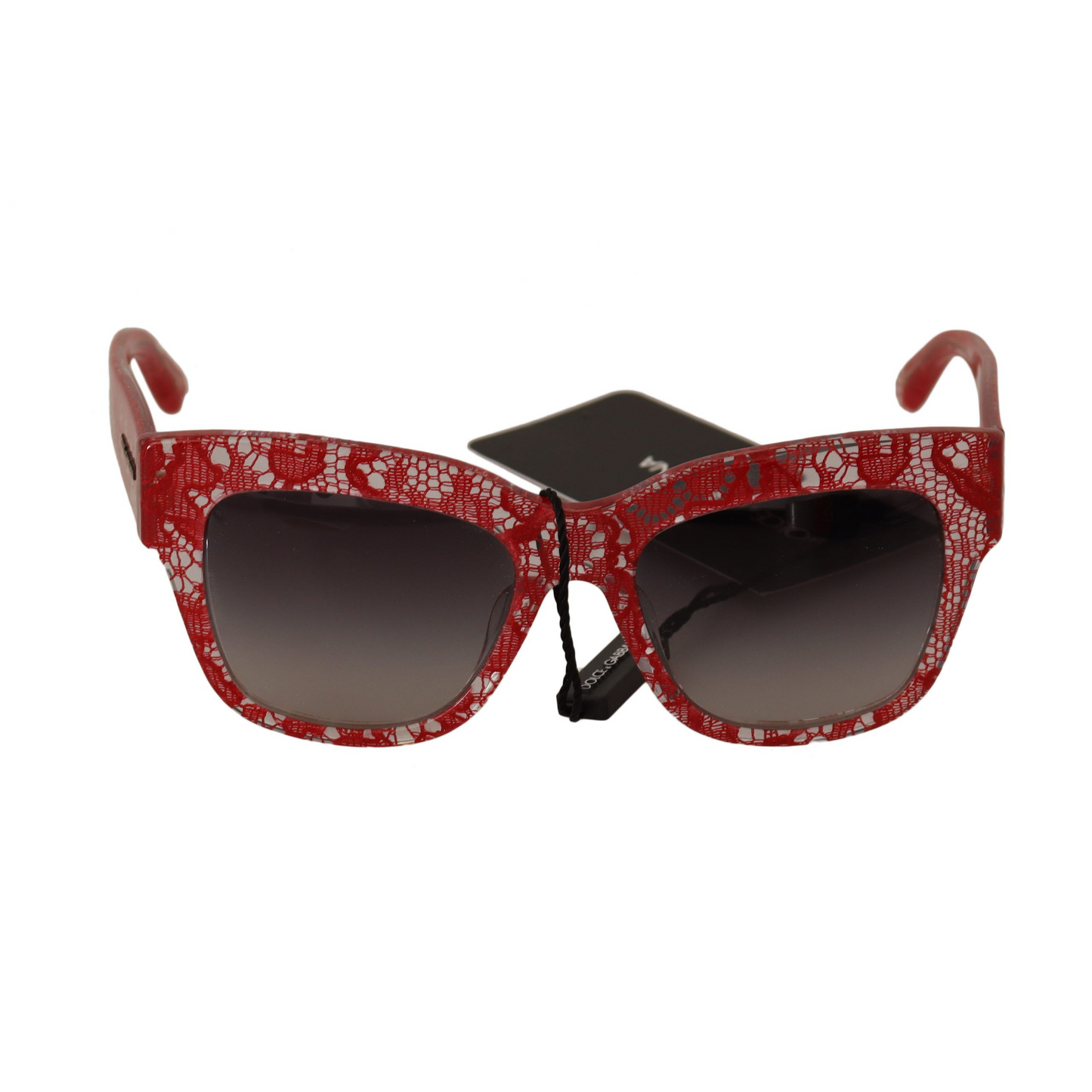 Dolce & Gabbana Elegant Sicilian Lace Insert Sunglasses