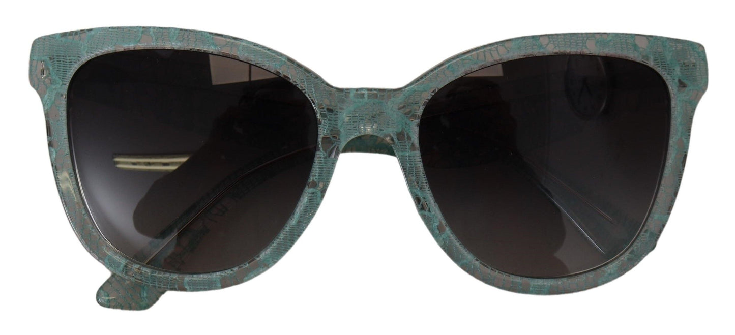 Dolce & Gabbana Elegant Sicilian Lace Designer Sunglasses