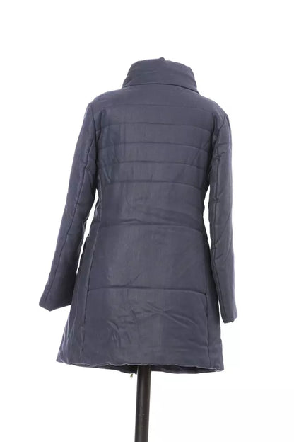 Jacob Cohen Blue Cotton-Like Women Jacket