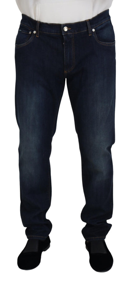 Dolce & Gabbana Elegant Blue Denim Pants