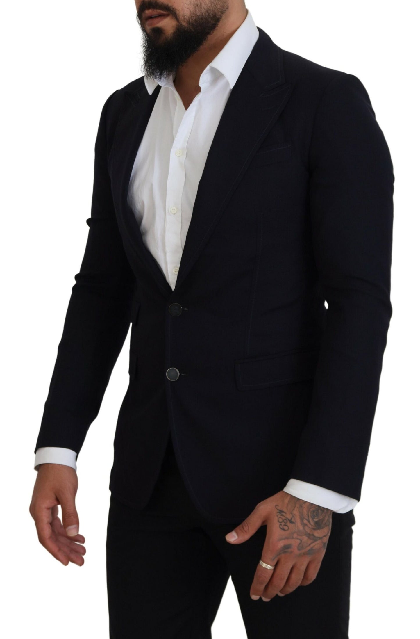 Dolce & Gabbana Elegant Black Single-Breasted Blazer