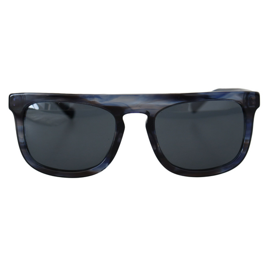 Dolce & Gabbana Elegant Blue Acetate Sunglasses for Women