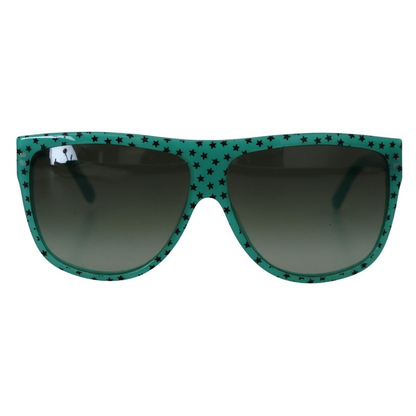 Dolce & Gabbana Chic Square Sunglasses with Star Pattern