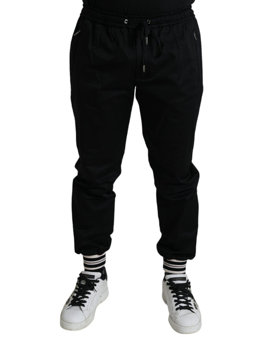 Dolce & Gabbana Sleek Skinny Cotton Jogger Pants