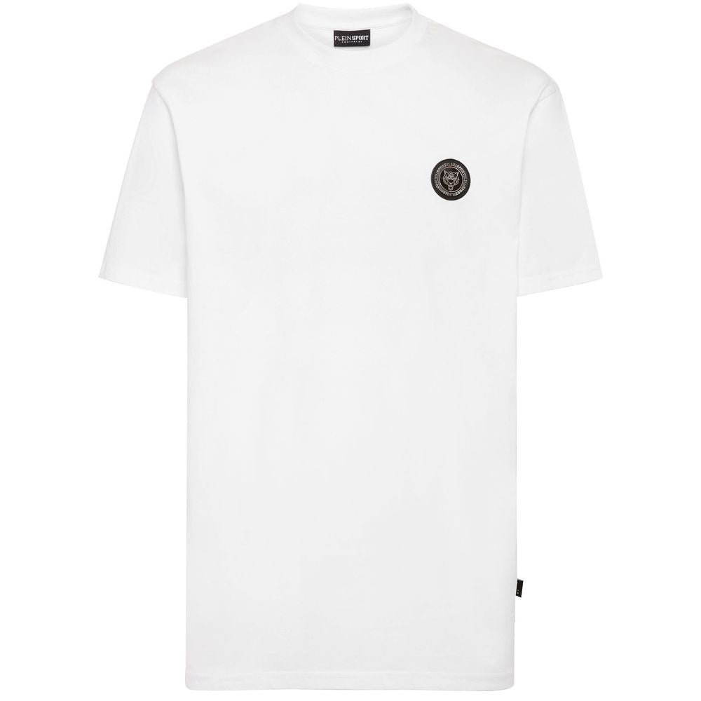 Plein Sport White Cotton Men's T-Shirt