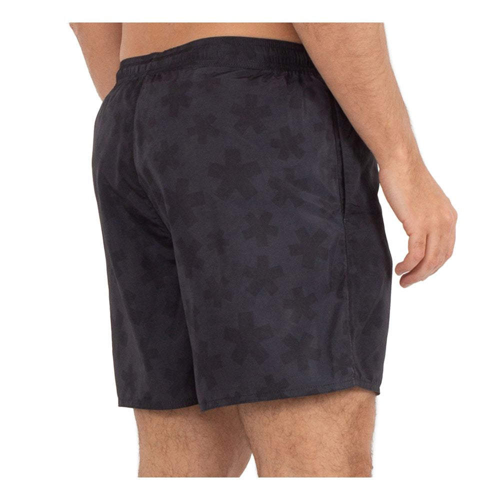 Comme Des Fuckdown Black Polyester Men's Swimwear Shorts