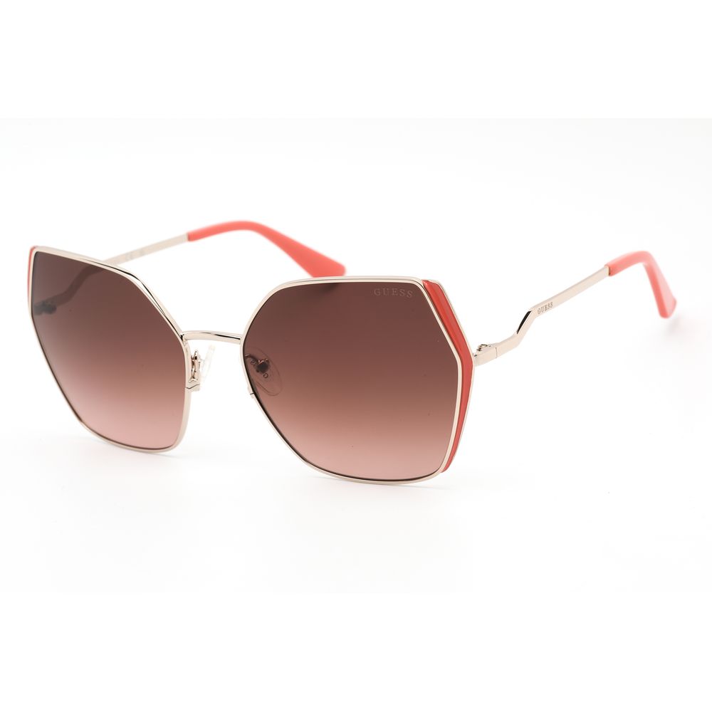 Guess Gold Metal Sunglasses