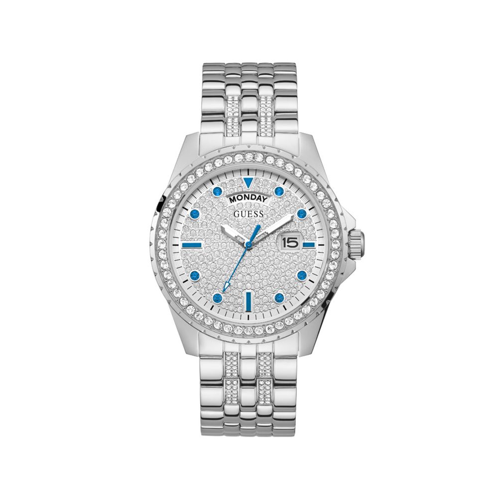 Guess Silver Stainless Steel Watch