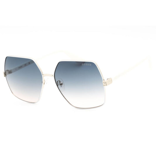 Guess White Metal Sunglasses