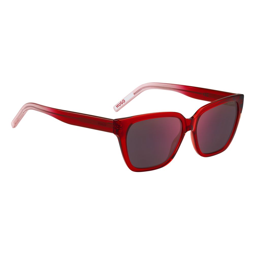 Hugo Boss Red Acetate Sunglasses