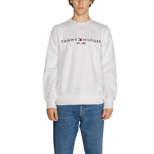 Tommy Hilfiger White Cotton Cotton Sweater