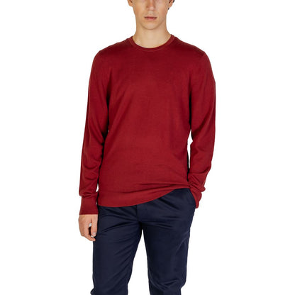 Calvin Klein Bordeaux Wool Wool T-Shirt