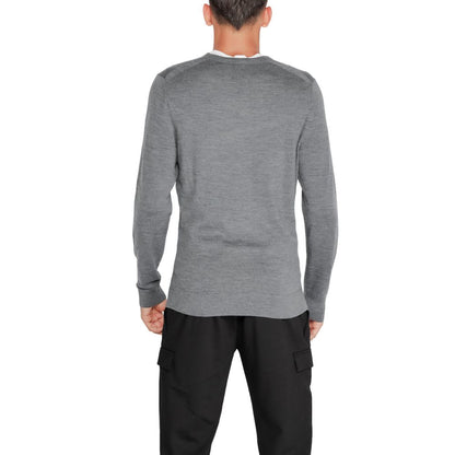 Calvin Klein Gray Wool Wool T-Shirt