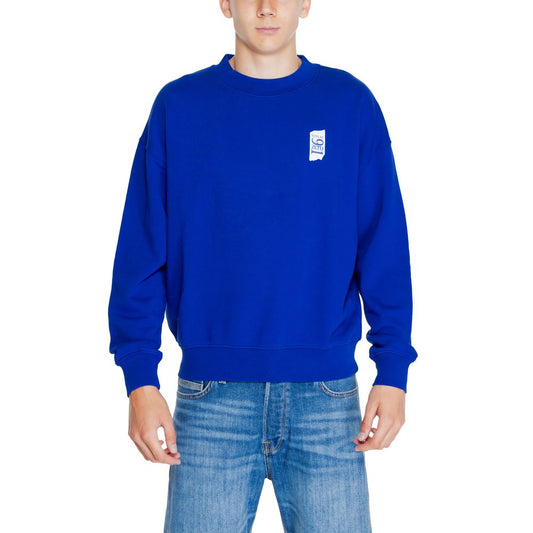 Replay Blue Cotton Sweater