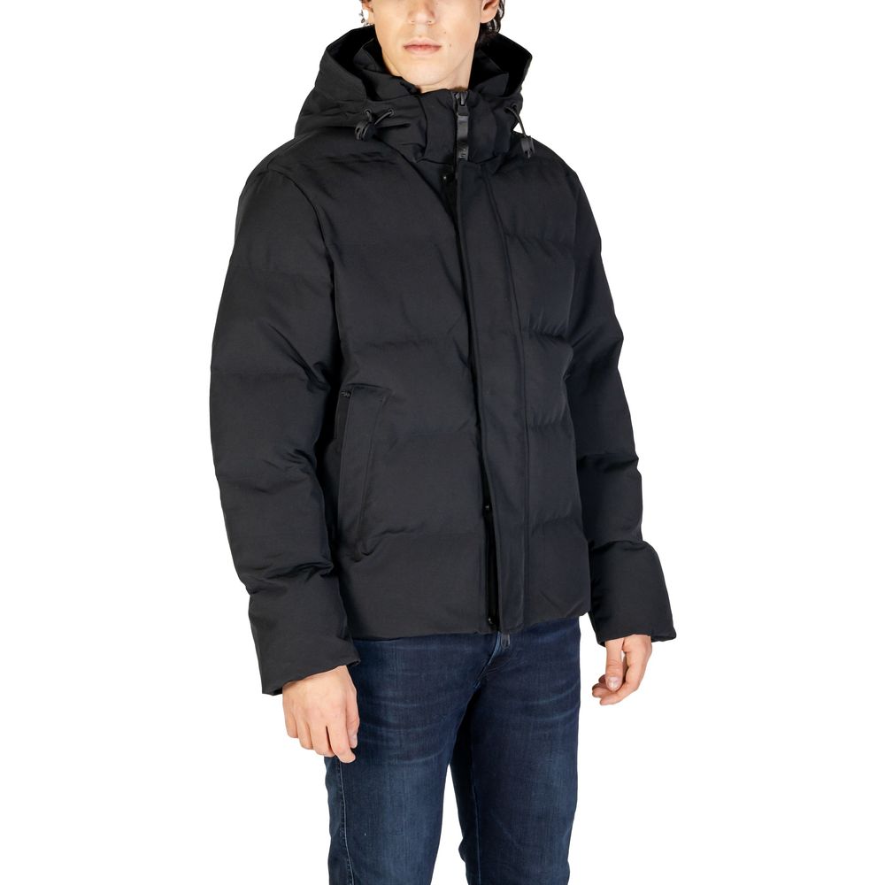 Replay Black Polyamide Jacket