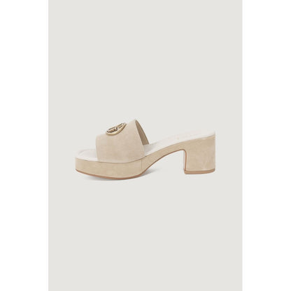 Guess Beige Suede Sandal