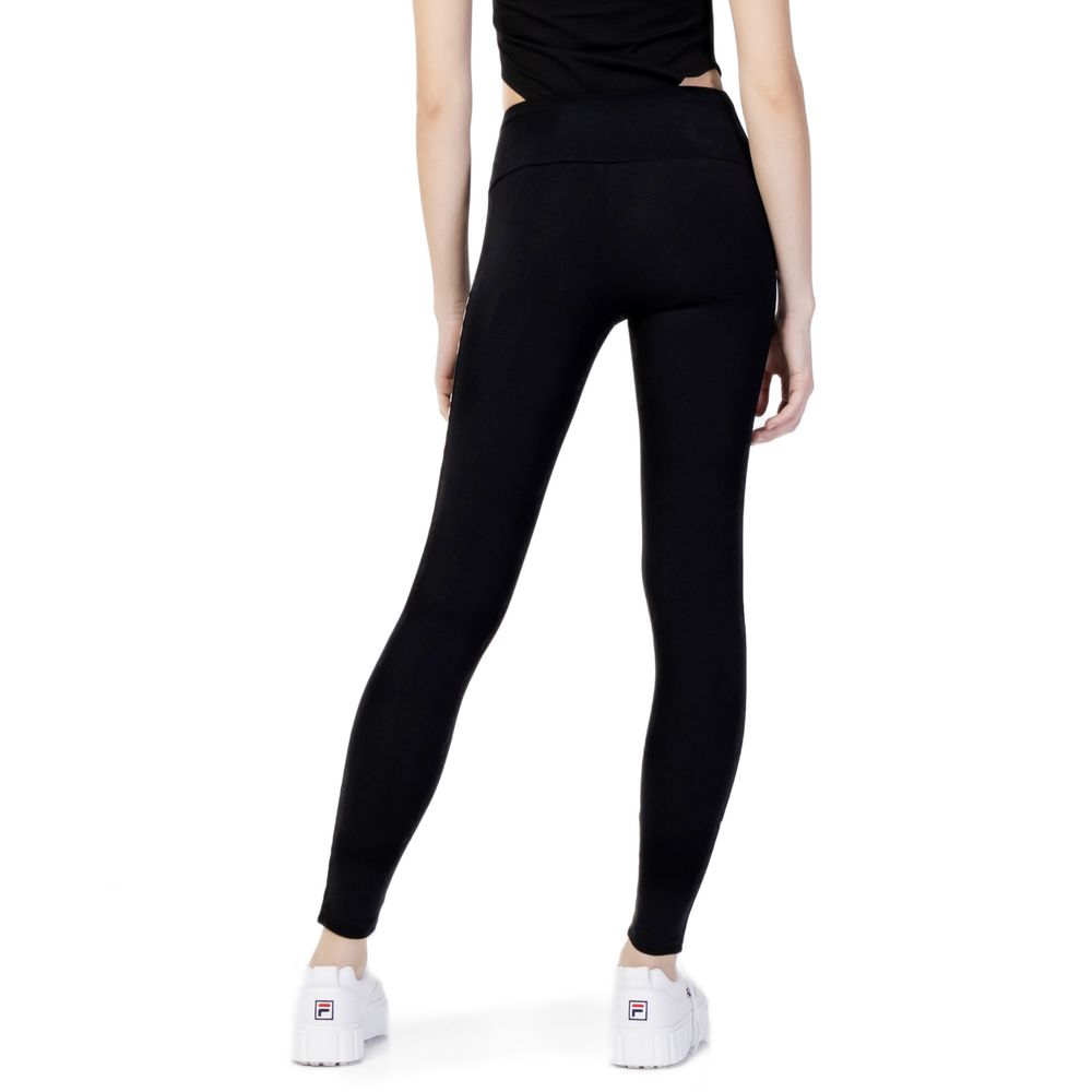 Guess Active Black Cotton Jeans & Pant