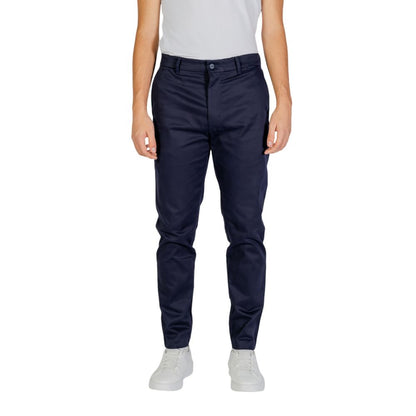 Calvin Klein Blue Cotton Rigenerato Jeans & Pant