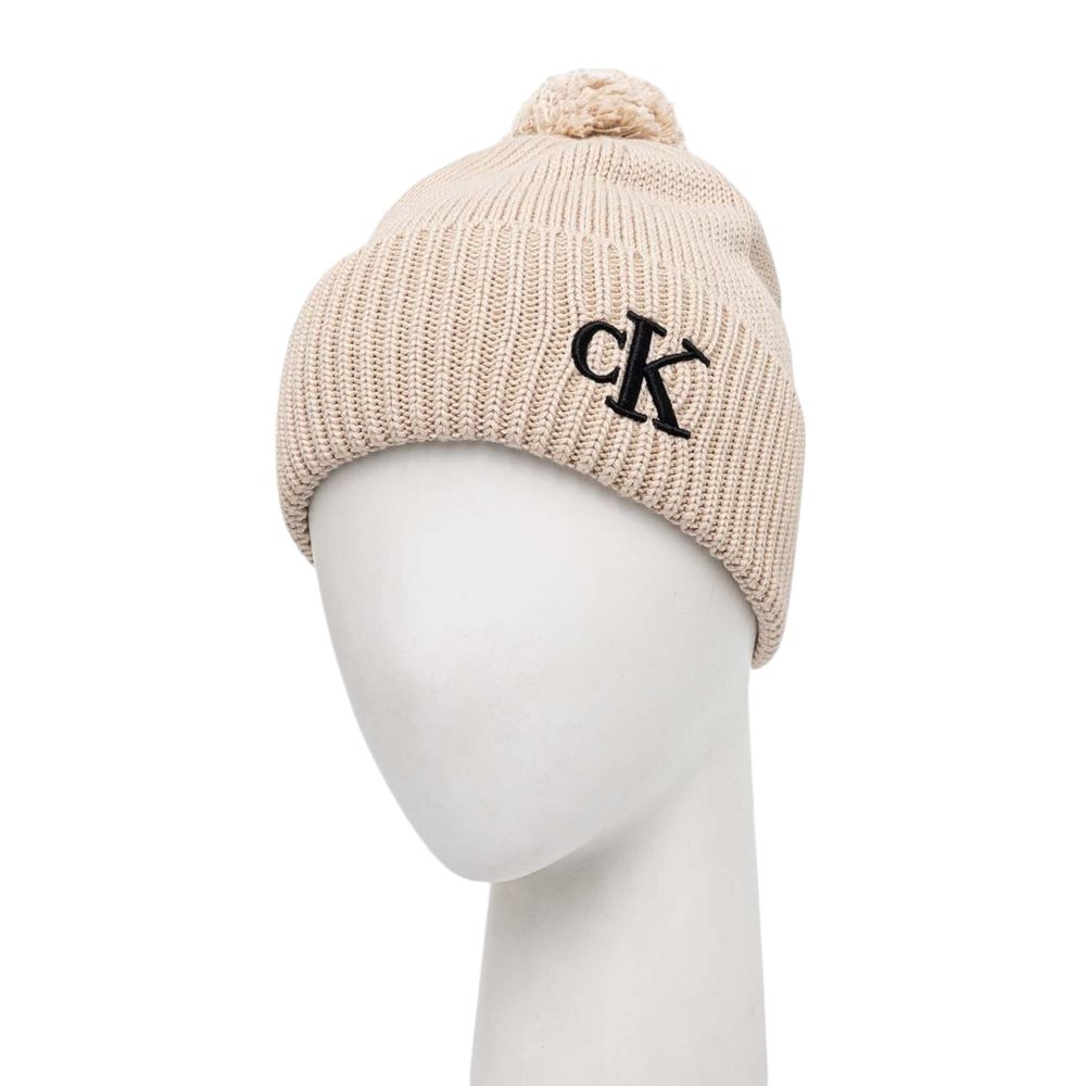 Calvin Klein Beige Cotton Hat