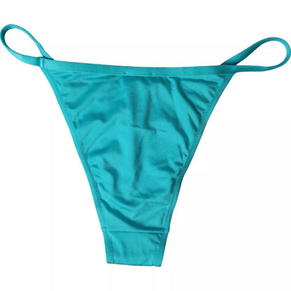 Dolce & Gabbana Blue Green Nylon Beachwear Swimwear Bottom Bikini