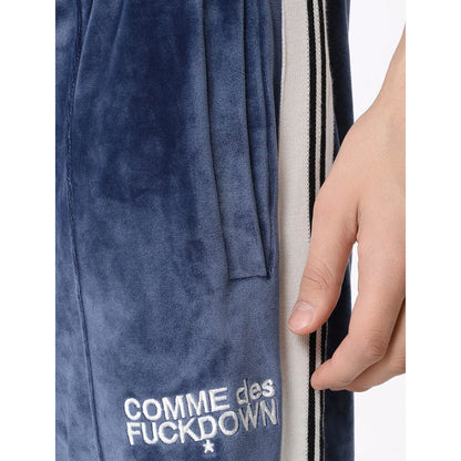 Comme Des Fuckdown Blue Cotton Jeans & Pant