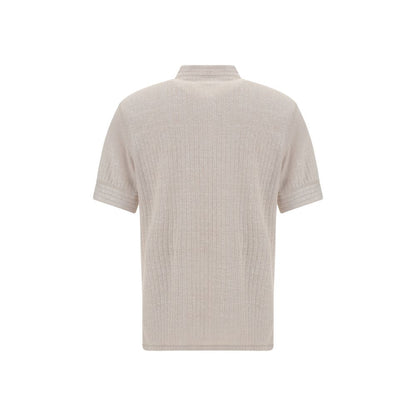 Brunello Cucinelli Linen Polo Shirt