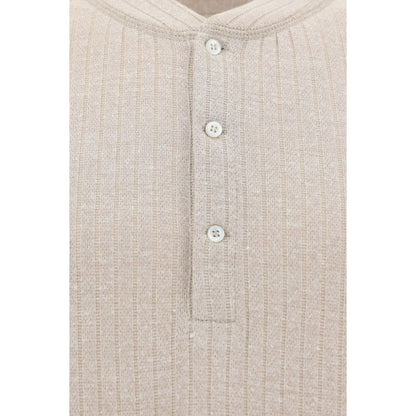 Brunello Cucinelli Linen Polo Shirt