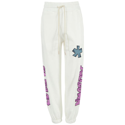 Comme Des Fuckdown White Cotton Jeans & Pant