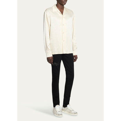 Amiri White Viscose Shirt