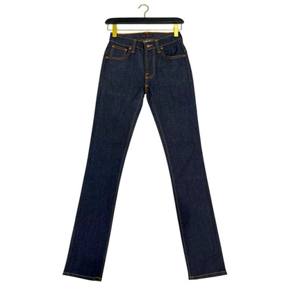 Nudie Jeans Blue Cotton Women Jeans