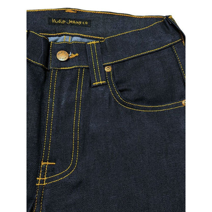 Nudie Jeans Blue Cotton Women Jeans