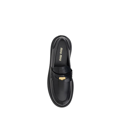 Miu Miu Leather Loafers