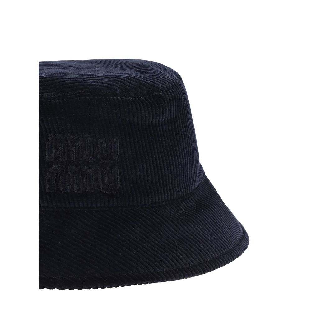 Miu Miu Velvet Bucket Hat