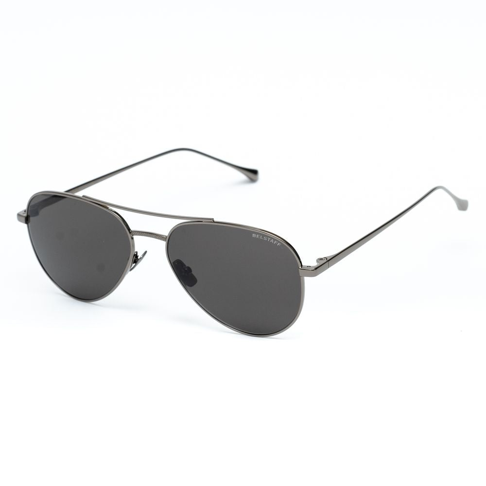 Belstaff Gray Stainless Steel Sunglasses