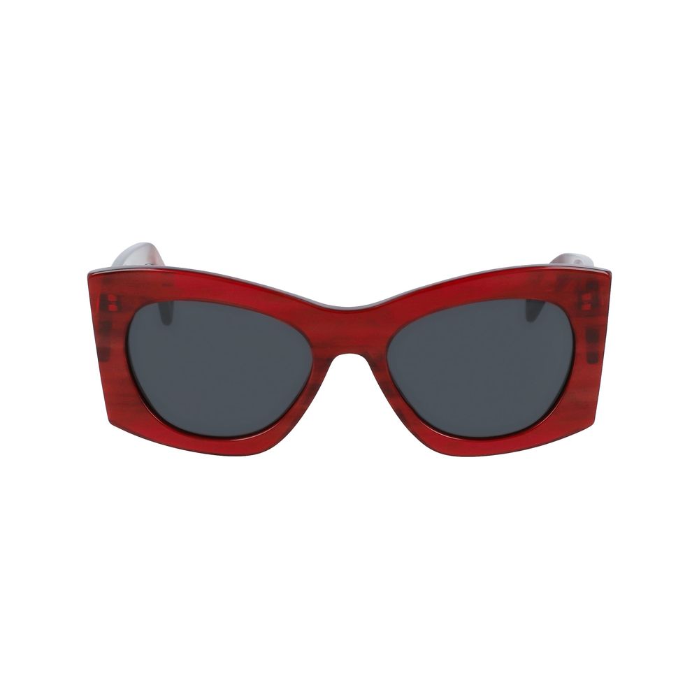 Lanvin Red Acetate Sunglasses