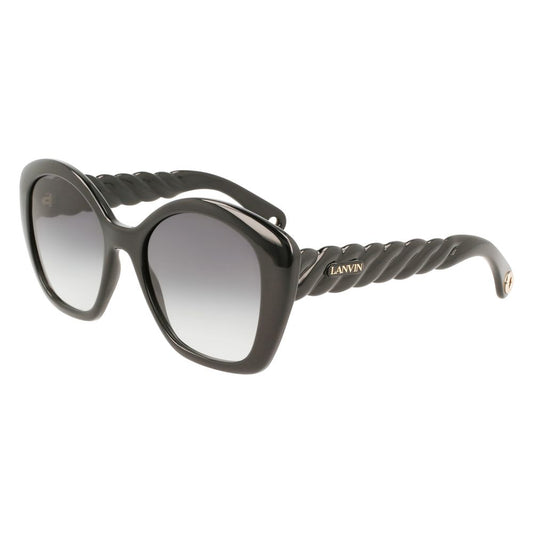 Lanvin Black Bio Injected Sunglasses