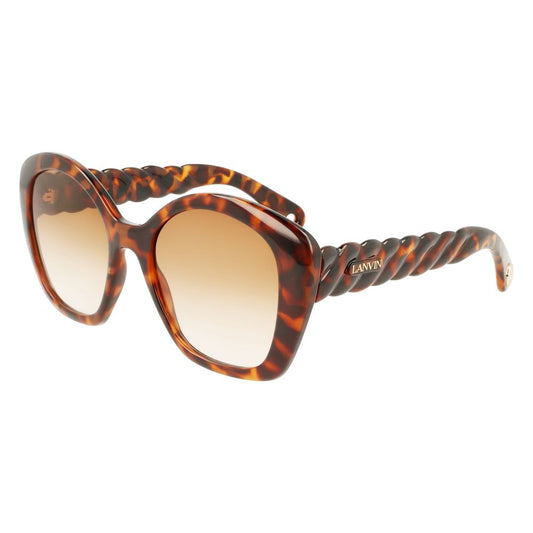 Lanvin Brown Bio Injected Sunglasses