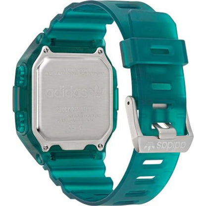 Adidas Green Resin Watch