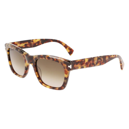 Lanvin Brown Acetate Sunglasses