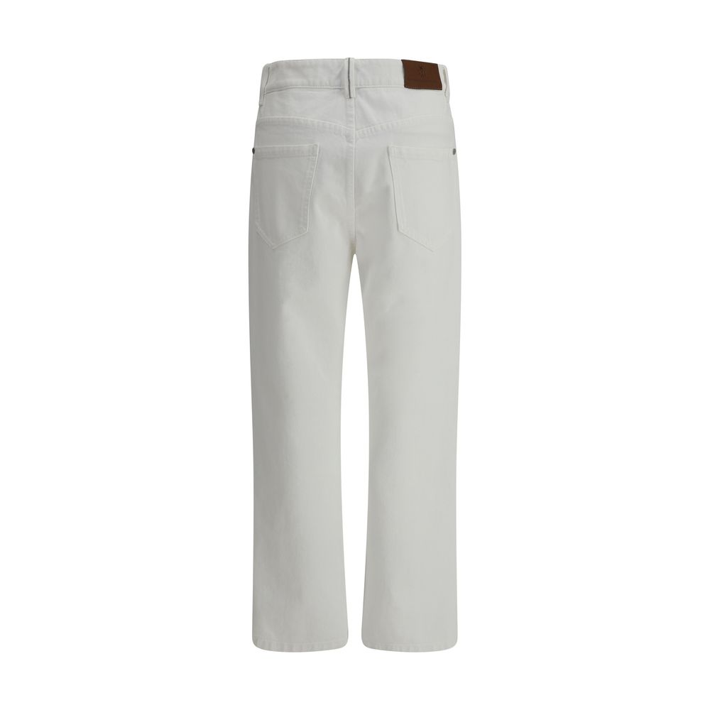 Brunello Cucinelli Straight Dyed Jeans