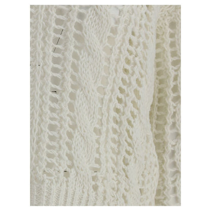 Brunello Cucinelli Lace-knit  Sweater