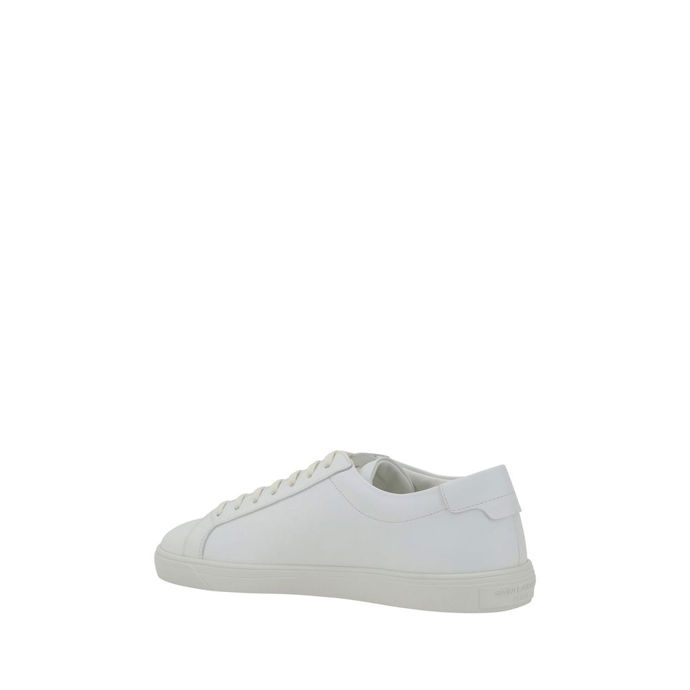 Saint Laurent Leather Sneakers