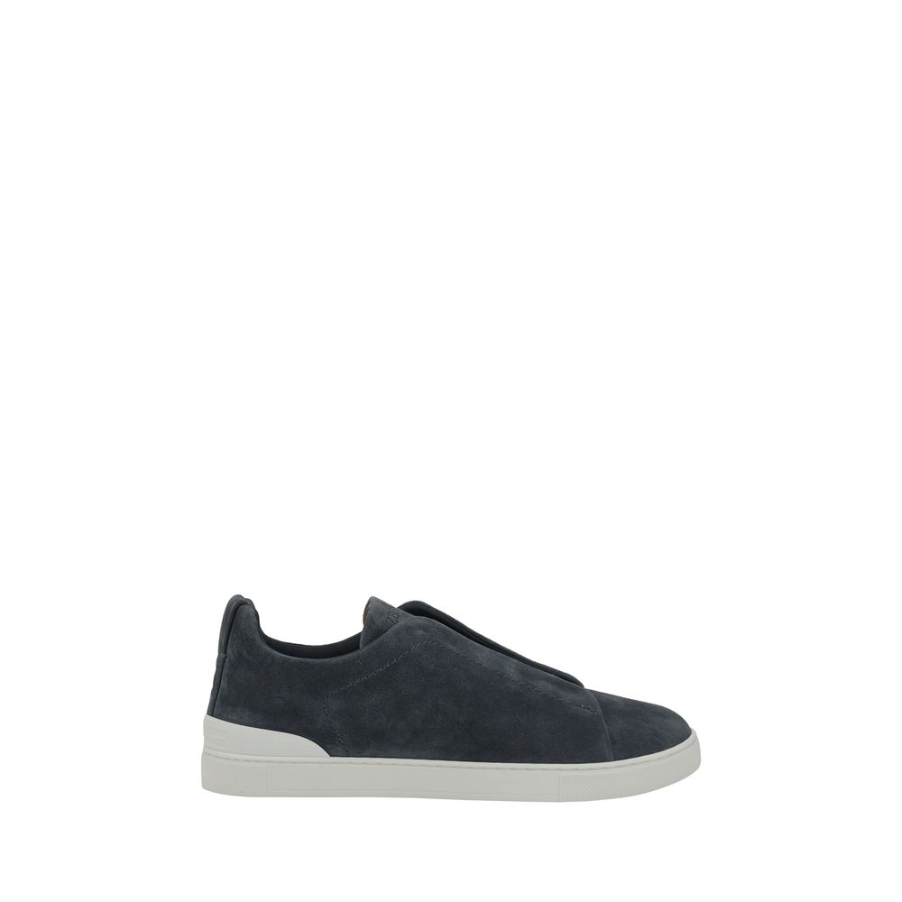 ZEGNA Suede leather Sneakers