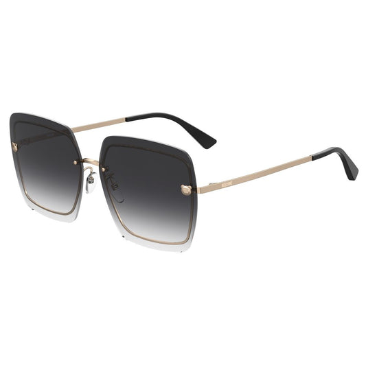 Moschino Gray Metal Sunglasses