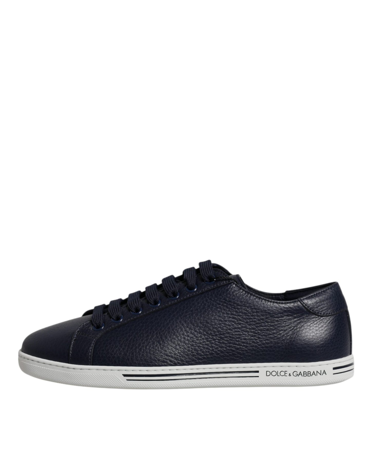 Dolce & Gabbana Black Low Top Men Saint Tropez Sneakers Shoes