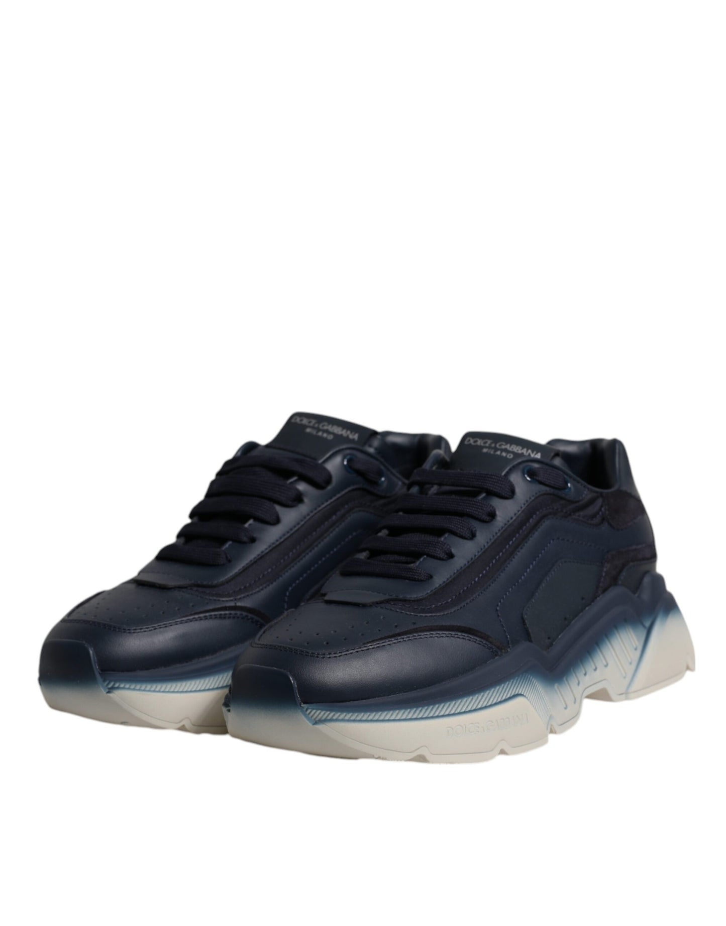 Dolce & Gabbana Navy Blue Daymaster Low Top Men Sneakers Shoes