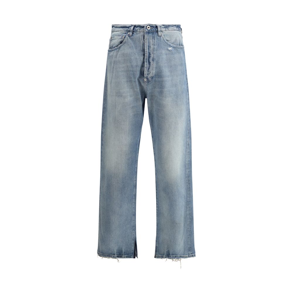 Margiela Jeans with back cinch strap