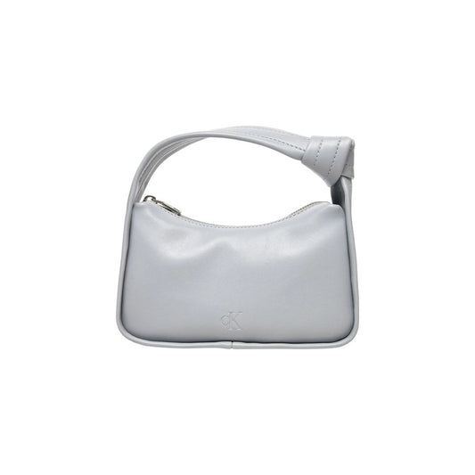 Calvin Klein Gray Recycled Polyester Handbag