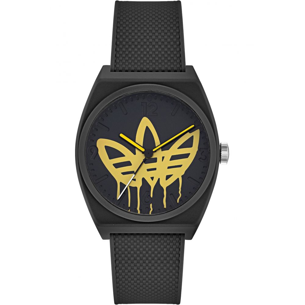 Adidas Black Silicone Watch